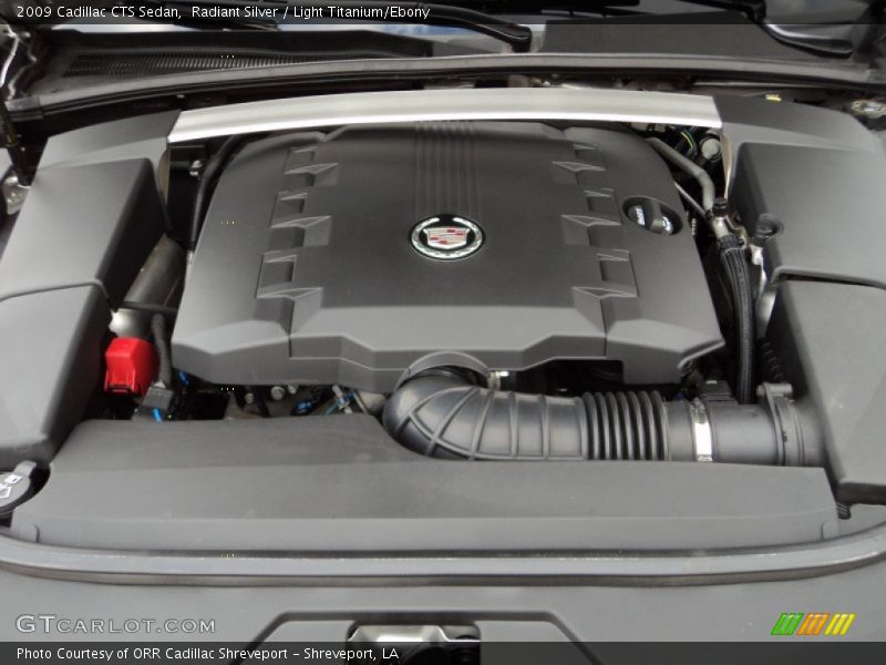 Radiant Silver / Light Titanium/Ebony 2009 Cadillac CTS Sedan
