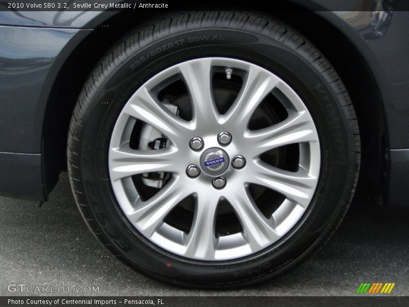 Seville Grey Metallic / Anthracite 2010 Volvo S80 3.2