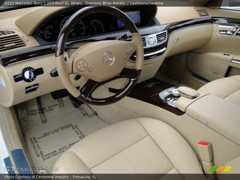  2012 S 350 BlueTEC 4Matic Cashmere/Savanna Interior