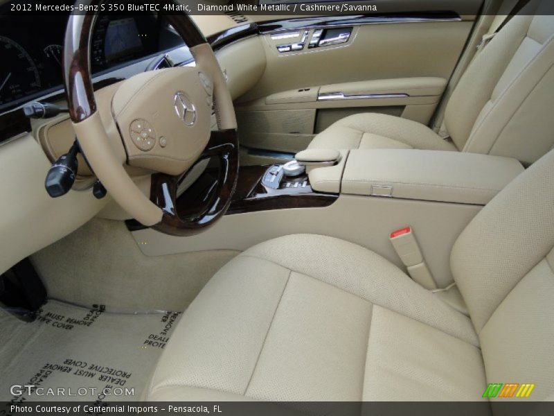  2012 S 350 BlueTEC 4Matic Cashmere/Savanna Interior