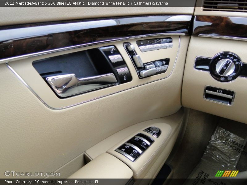 Diamond White Metallic / Cashmere/Savanna 2012 Mercedes-Benz S 350 BlueTEC 4Matic