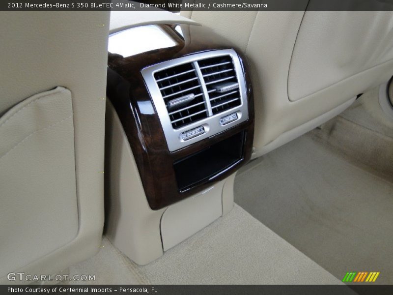 Diamond White Metallic / Cashmere/Savanna 2012 Mercedes-Benz S 350 BlueTEC 4Matic