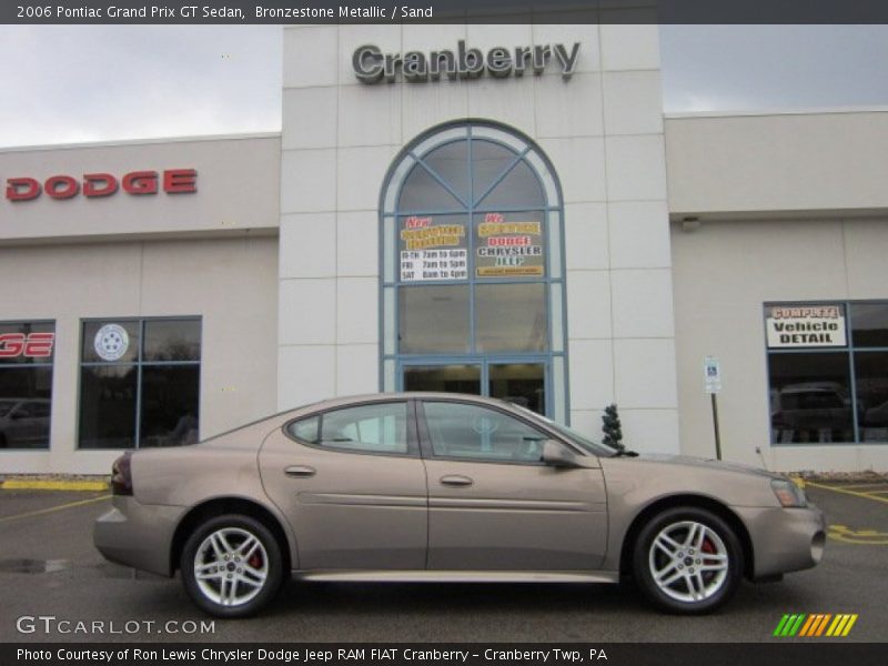 Bronzestone Metallic / Sand 2006 Pontiac Grand Prix GT Sedan