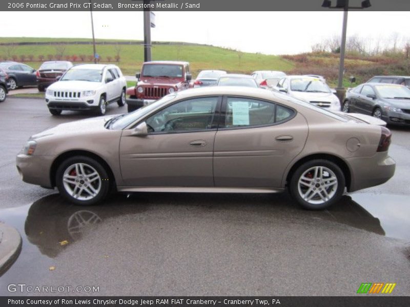 Bronzestone Metallic / Sand 2006 Pontiac Grand Prix GT Sedan