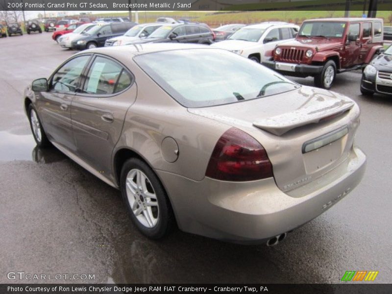 Bronzestone Metallic / Sand 2006 Pontiac Grand Prix GT Sedan