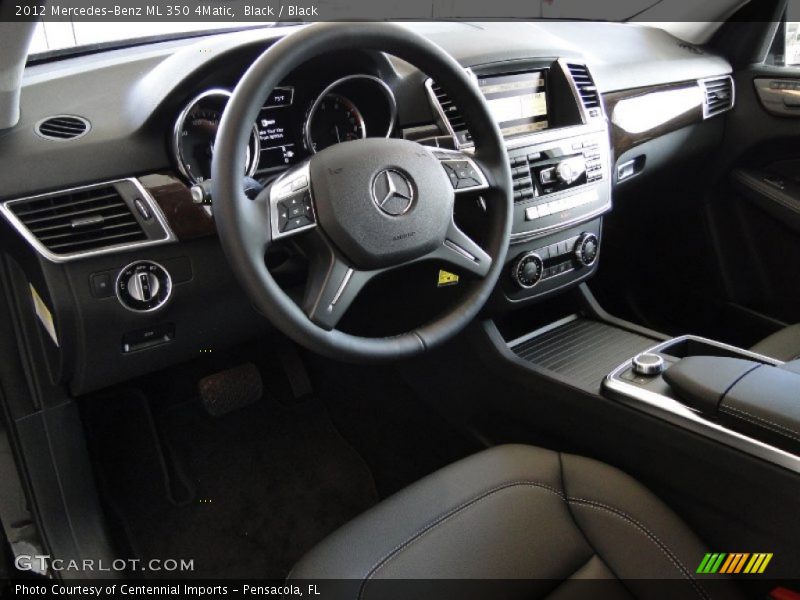 Dashboard of 2012 ML 350 4Matic