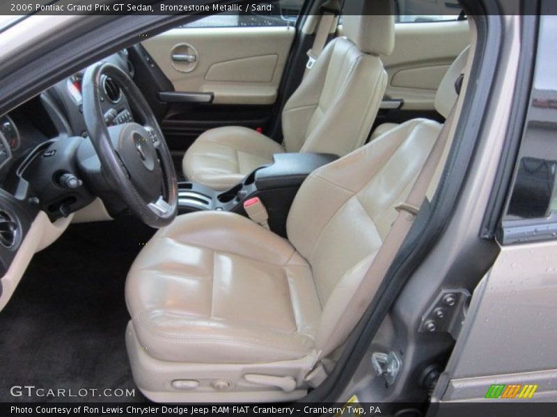 Bronzestone Metallic / Sand 2006 Pontiac Grand Prix GT Sedan