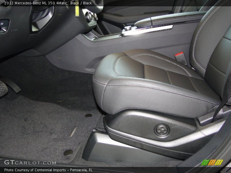 Black / Black 2012 Mercedes-Benz ML 350 4Matic
