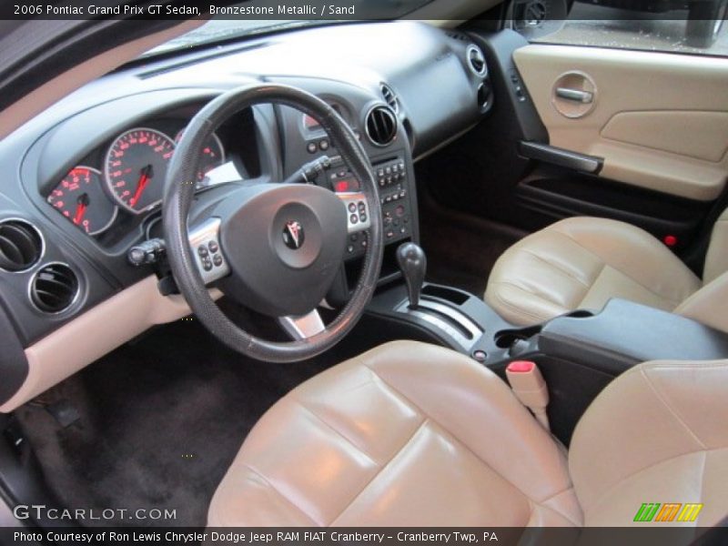 Bronzestone Metallic / Sand 2006 Pontiac Grand Prix GT Sedan