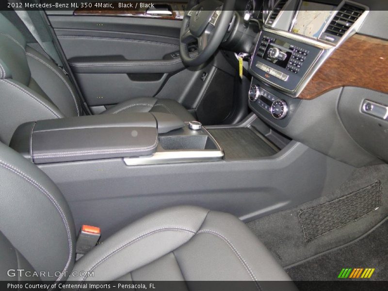 Black / Black 2012 Mercedes-Benz ML 350 4Matic