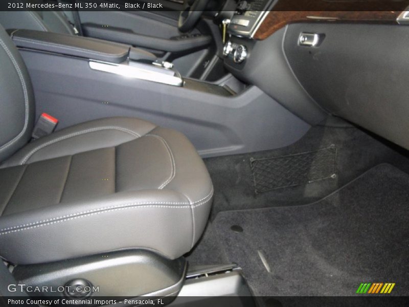 Black / Black 2012 Mercedes-Benz ML 350 4Matic