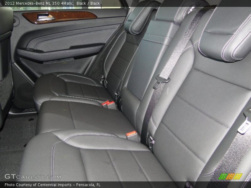  2012 ML 350 4Matic Black Interior