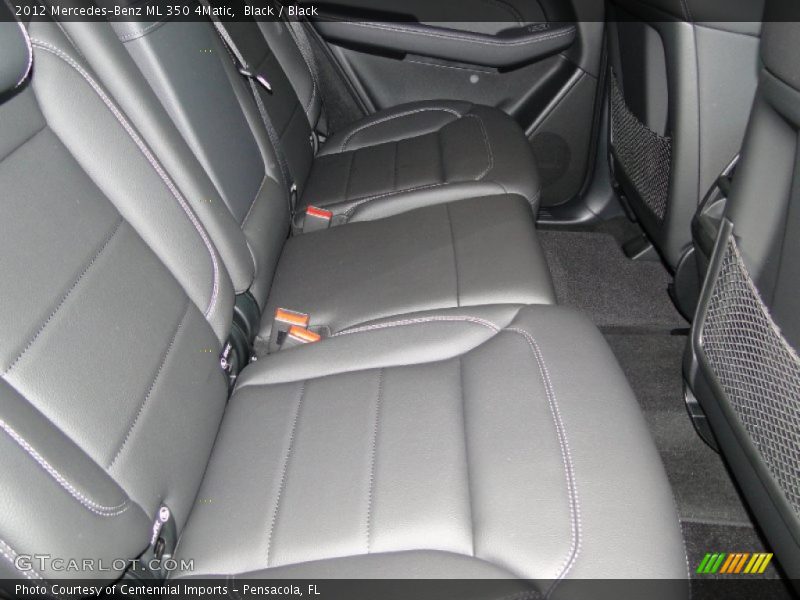 Black / Black 2012 Mercedes-Benz ML 350 4Matic
