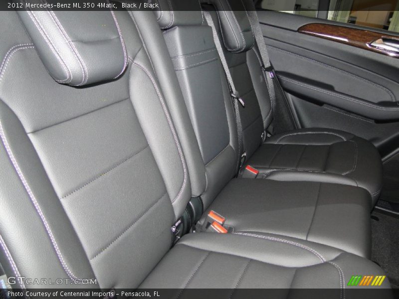 Black / Black 2012 Mercedes-Benz ML 350 4Matic
