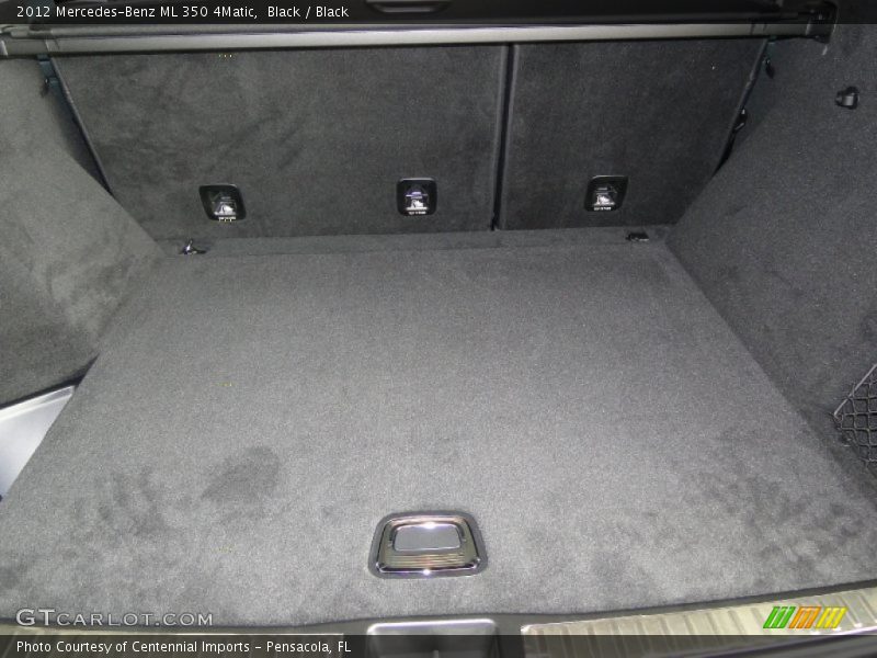 Black / Black 2012 Mercedes-Benz ML 350 4Matic