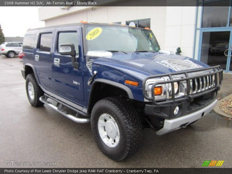 All-Terrain Blue / Ebony Black 2008 Hummer H2 SUV