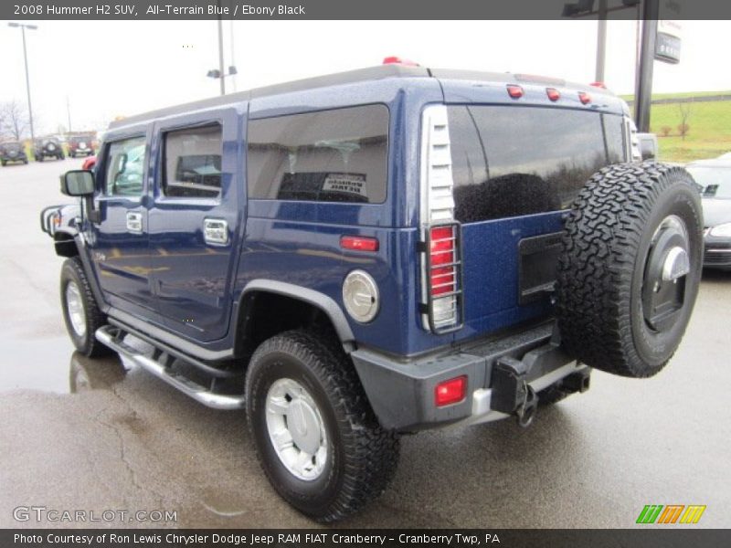 All-Terrain Blue / Ebony Black 2008 Hummer H2 SUV