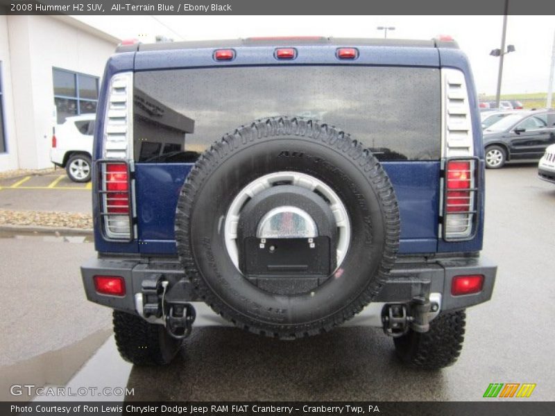 All-Terrain Blue / Ebony Black 2008 Hummer H2 SUV