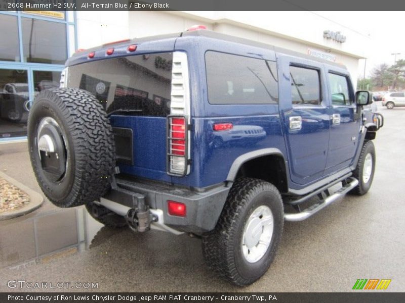 All-Terrain Blue / Ebony Black 2008 Hummer H2 SUV