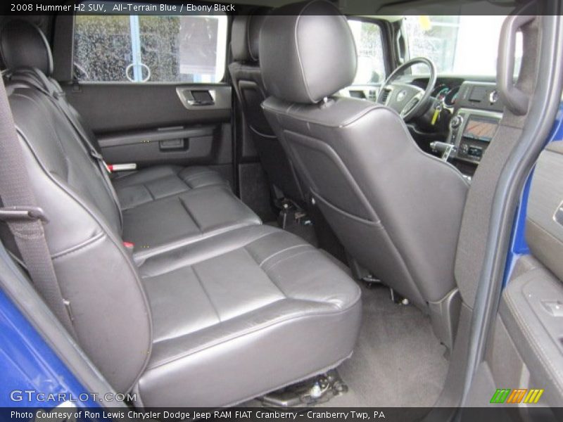 All-Terrain Blue / Ebony Black 2008 Hummer H2 SUV
