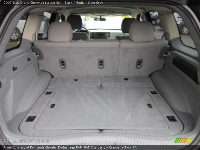 Black / Medium Slate Gray 2007 Jeep Grand Cherokee Laredo 4x4