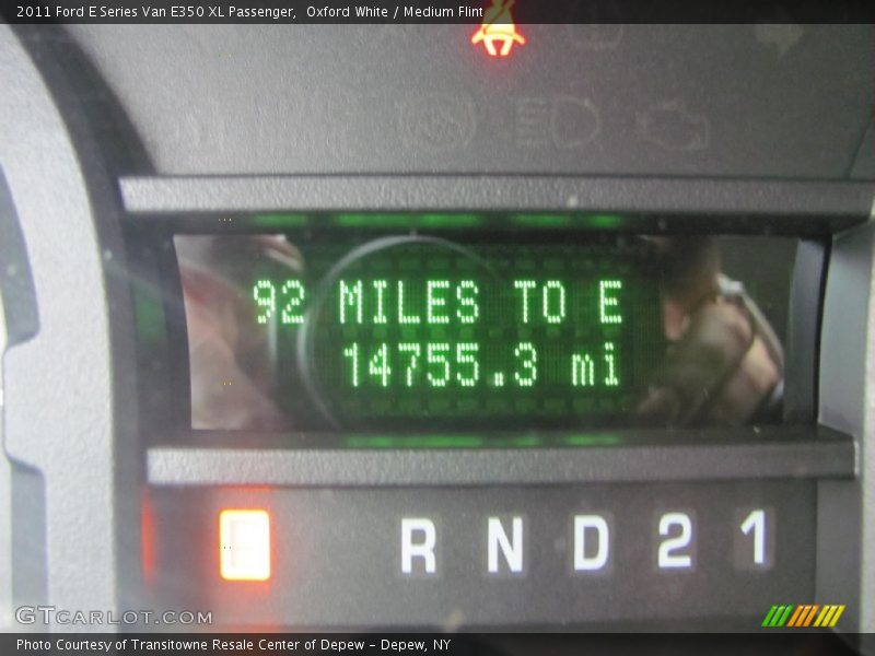 Oxford White / Medium Flint 2011 Ford E Series Van E350 XL Passenger