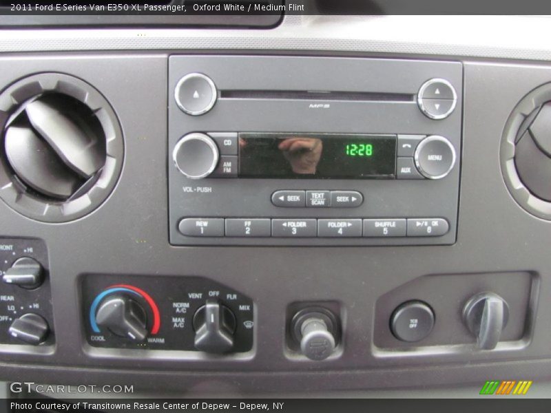 Oxford White / Medium Flint 2011 Ford E Series Van E350 XL Passenger