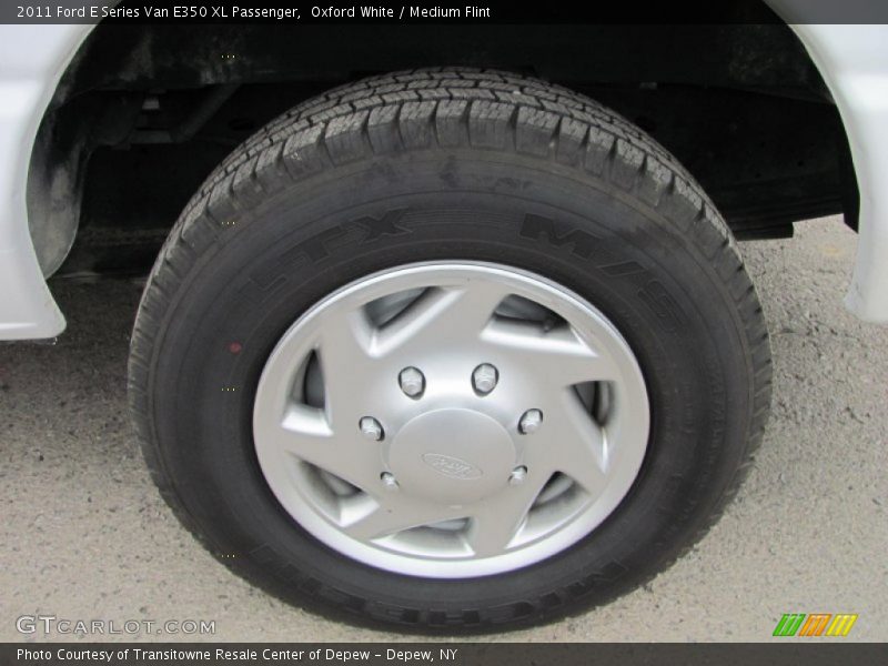 Oxford White / Medium Flint 2011 Ford E Series Van E350 XL Passenger