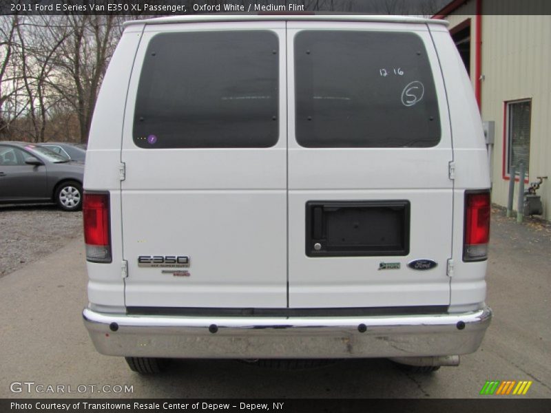 Oxford White / Medium Flint 2011 Ford E Series Van E350 XL Passenger