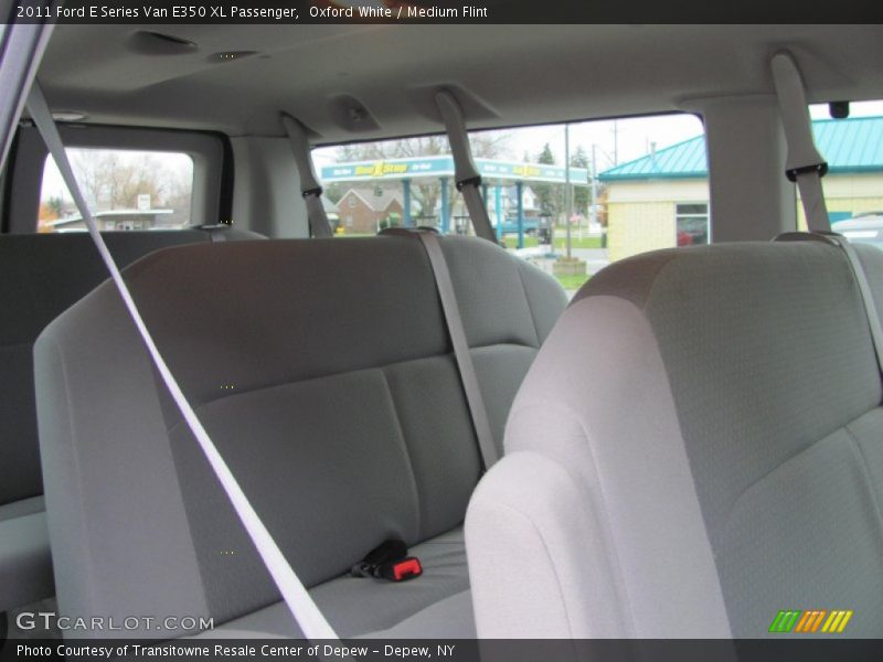 Oxford White / Medium Flint 2011 Ford E Series Van E350 XL Passenger