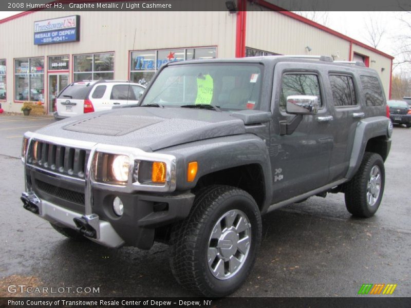 Graphite Metallic / Light Cashmere 2008 Hummer H3