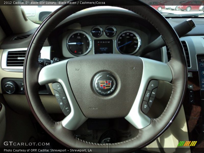  2012 Escalade ESV Luxury Steering Wheel
