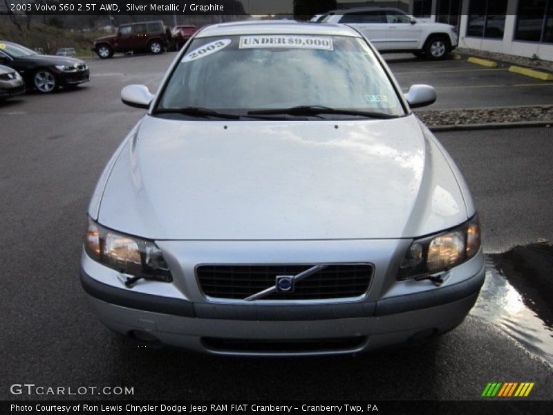 Silver Metallic / Graphite 2003 Volvo S60 2.5T AWD