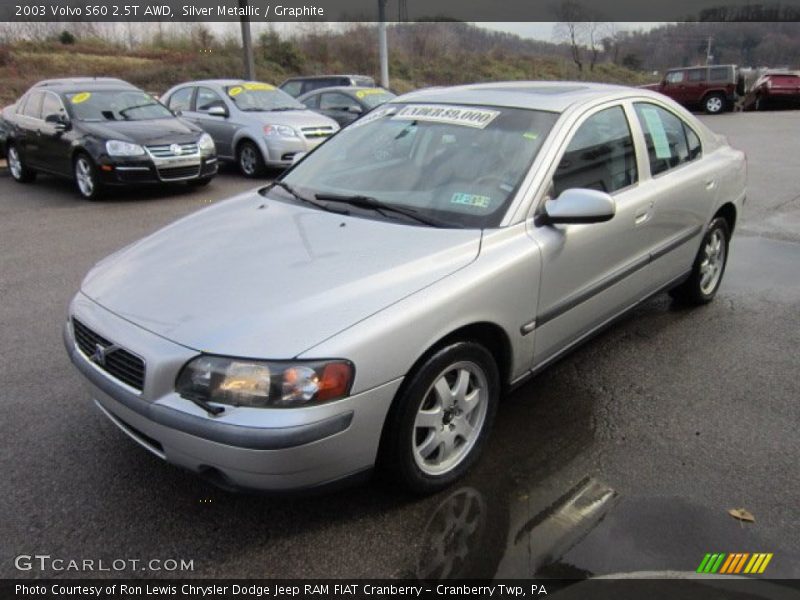 Silver Metallic / Graphite 2003 Volvo S60 2.5T AWD