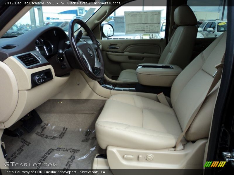  2012 Escalade ESV Luxury Cashmere/Cocoa Interior