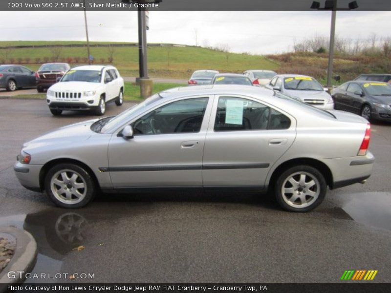 Silver Metallic / Graphite 2003 Volvo S60 2.5T AWD