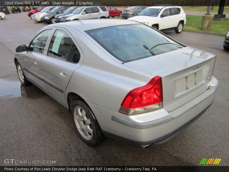 Silver Metallic / Graphite 2003 Volvo S60 2.5T AWD
