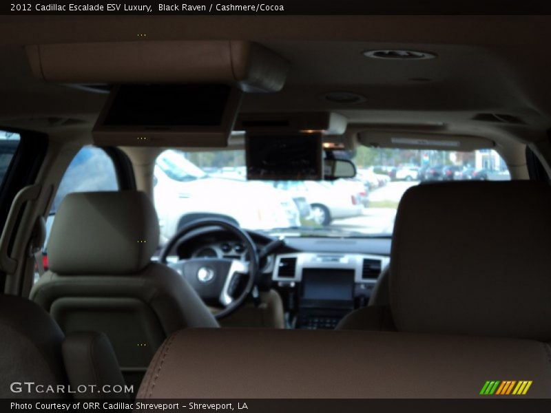 Black Raven / Cashmere/Cocoa 2012 Cadillac Escalade ESV Luxury