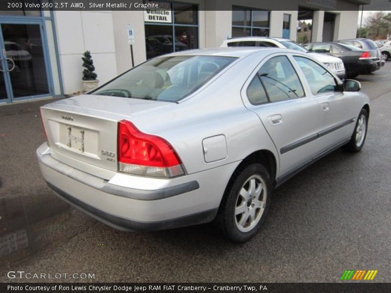 Silver Metallic / Graphite 2003 Volvo S60 2.5T AWD
