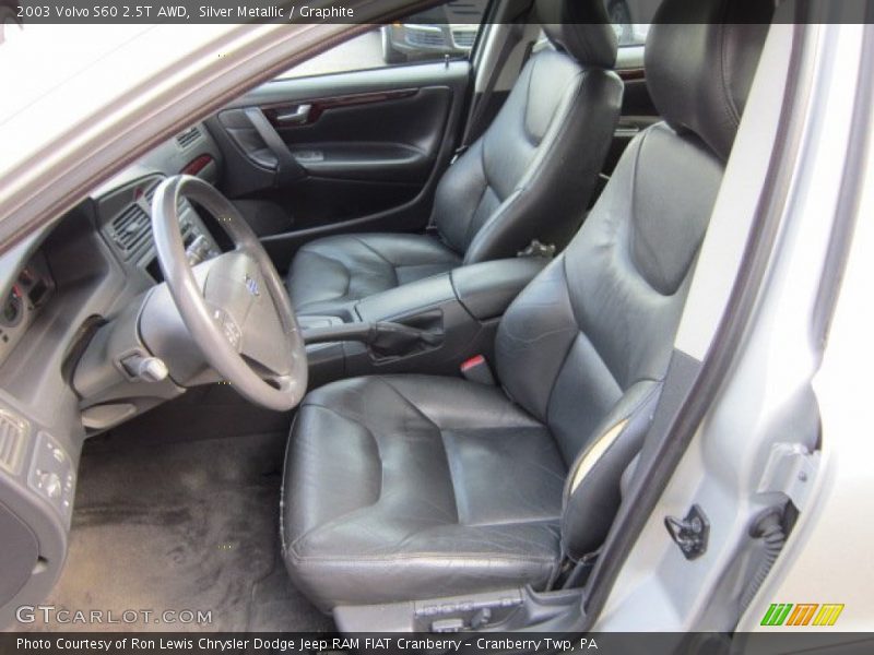  2003 S60 2.5T AWD Graphite Interior