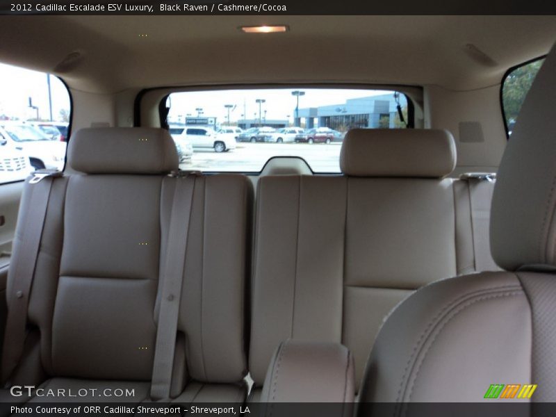 Black Raven / Cashmere/Cocoa 2012 Cadillac Escalade ESV Luxury