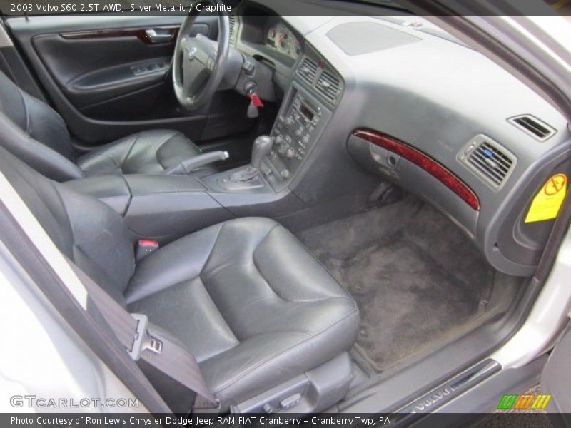 2003 S60 2.5T AWD Graphite Interior