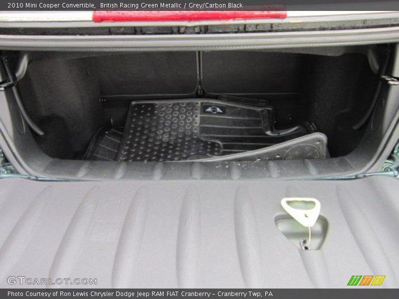 British Racing Green Metallic / Grey/Carbon Black 2010 Mini Cooper Convertible