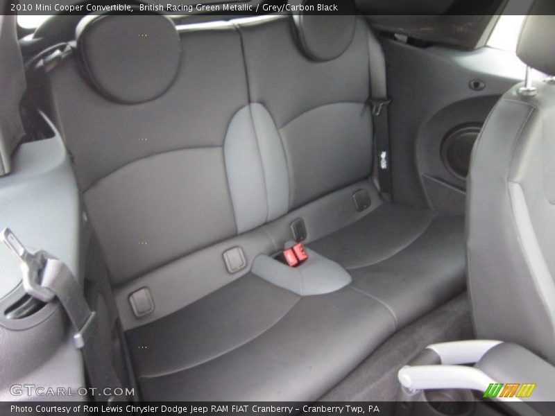 British Racing Green Metallic / Grey/Carbon Black 2010 Mini Cooper Convertible