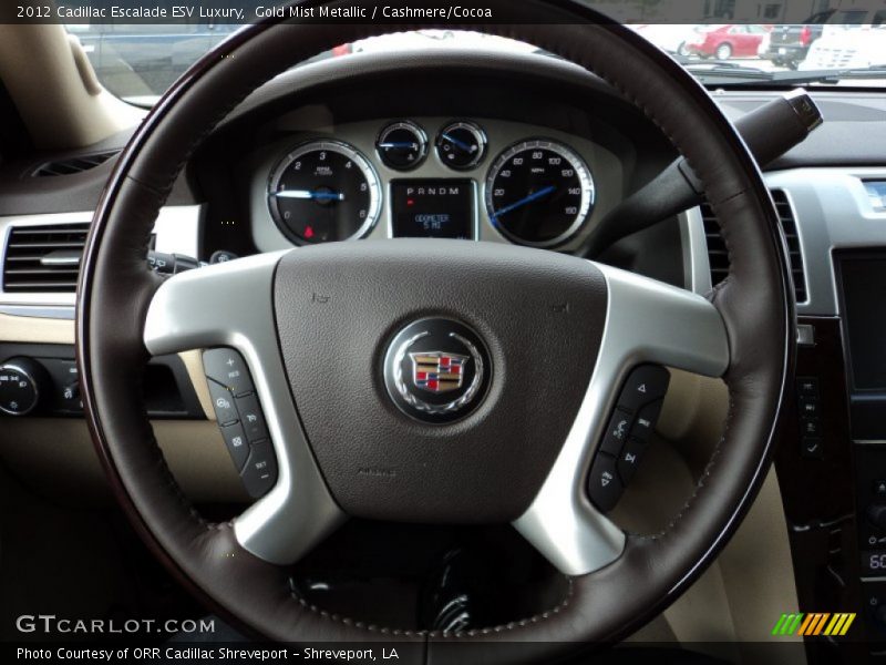  2012 Escalade ESV Luxury Steering Wheel