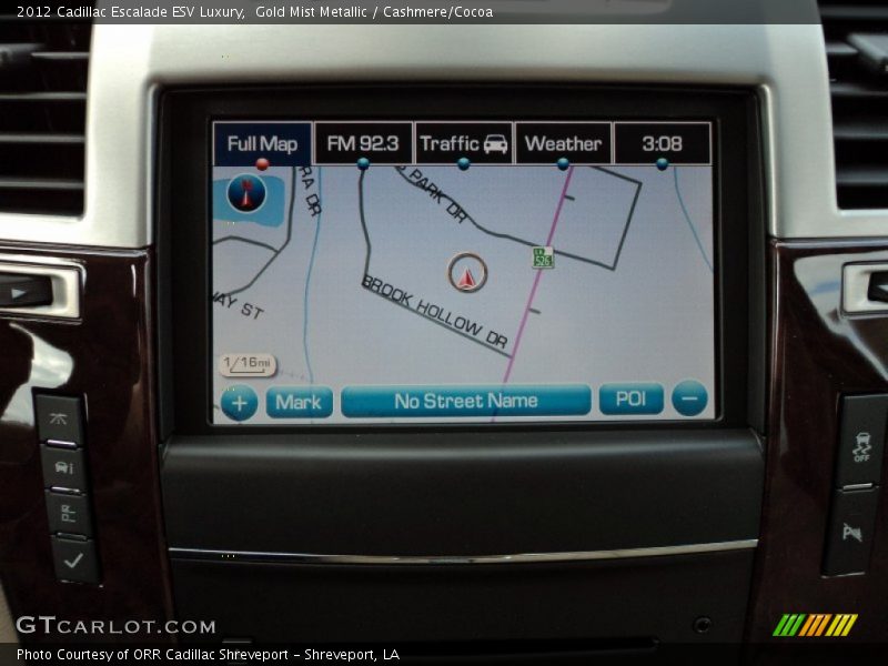 Navigation of 2012 Escalade ESV Luxury