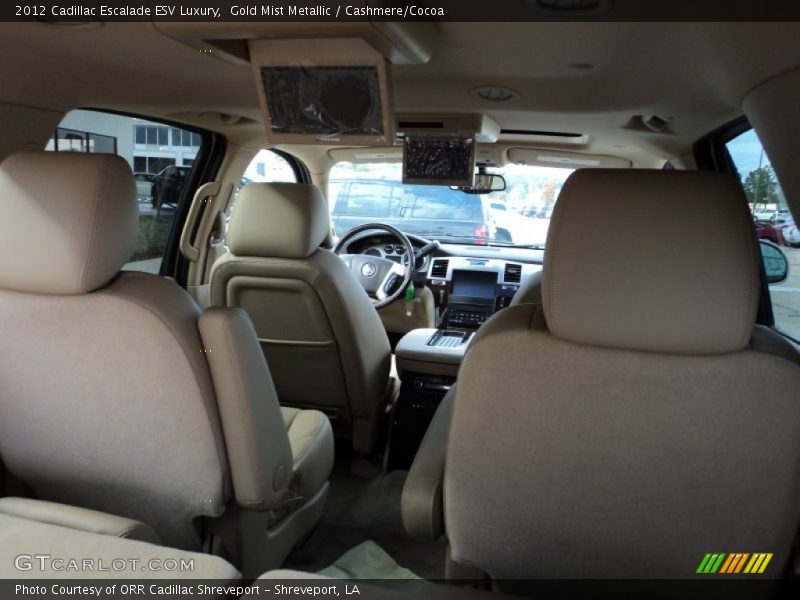 Gold Mist Metallic / Cashmere/Cocoa 2012 Cadillac Escalade ESV Luxury