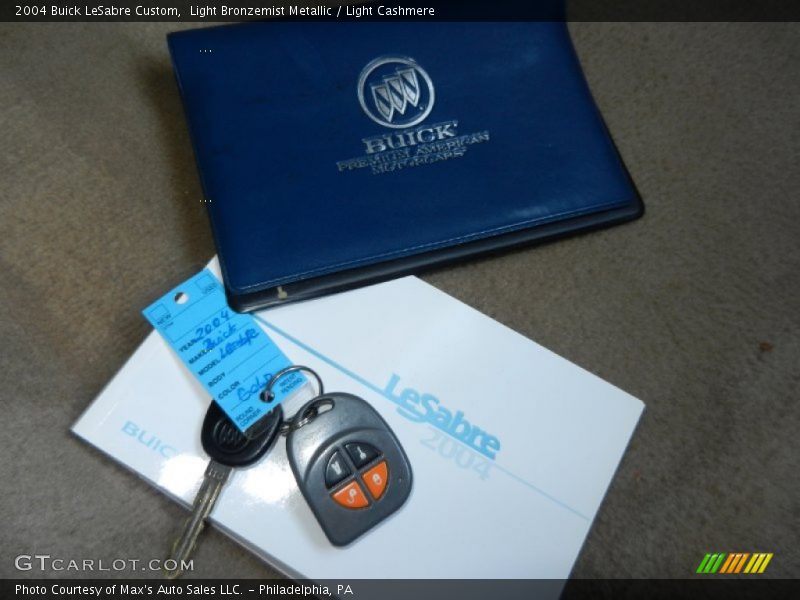 Light Bronzemist Metallic / Light Cashmere 2004 Buick LeSabre Custom