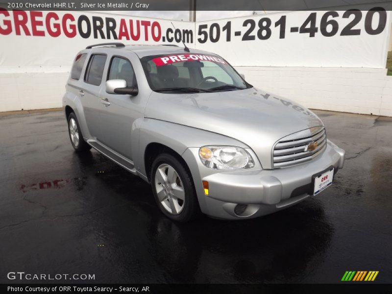 Silver Ice Metallic / Gray 2010 Chevrolet HHR LT