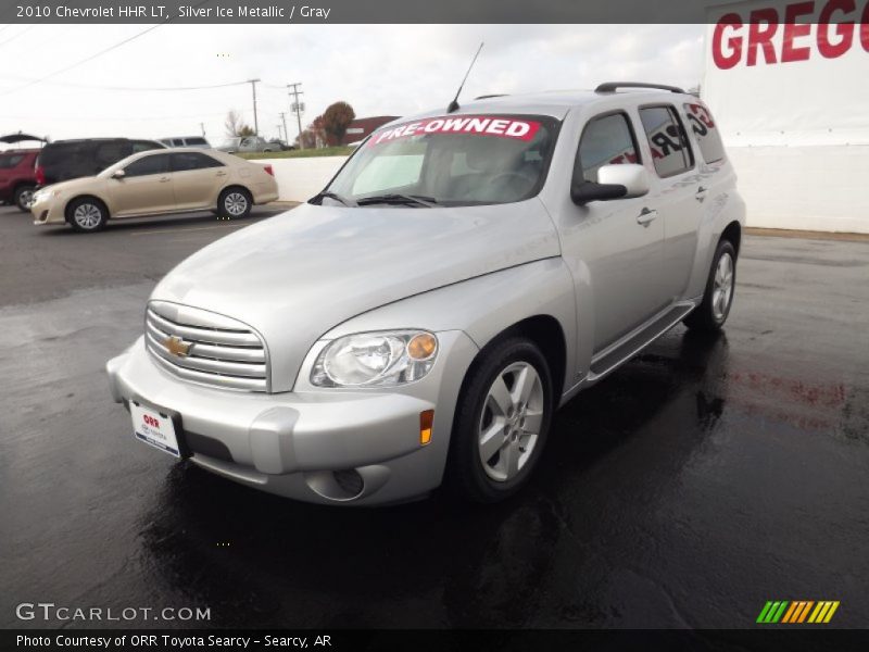 Silver Ice Metallic / Gray 2010 Chevrolet HHR LT